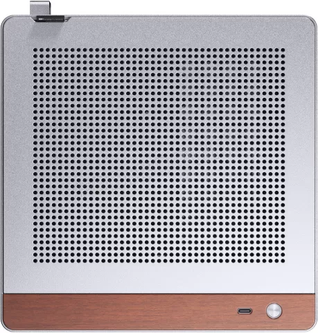 Photo de Boitier Mini Tour Mini-ITX Jonsbo NV10 (Argent)
