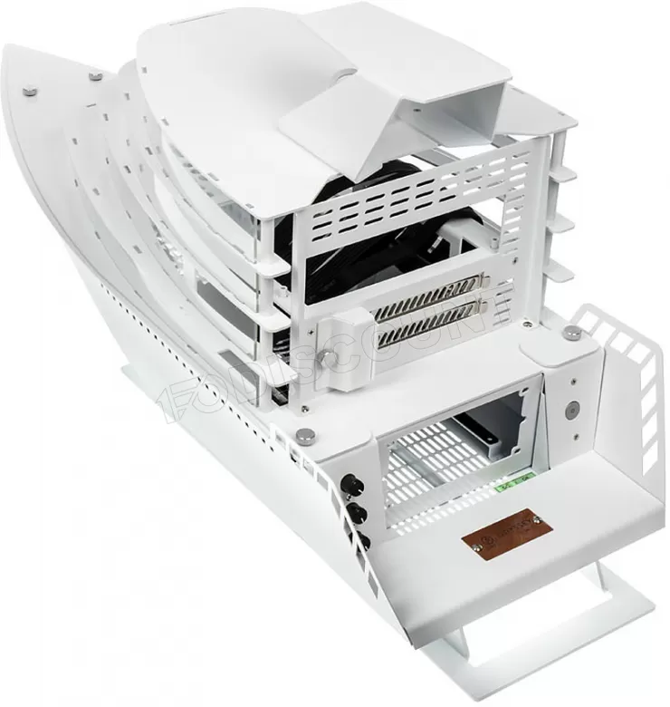 Boitier Mini Tour Mini Itx Lian Li Pc Y6a Odyssey Yacht Blanc