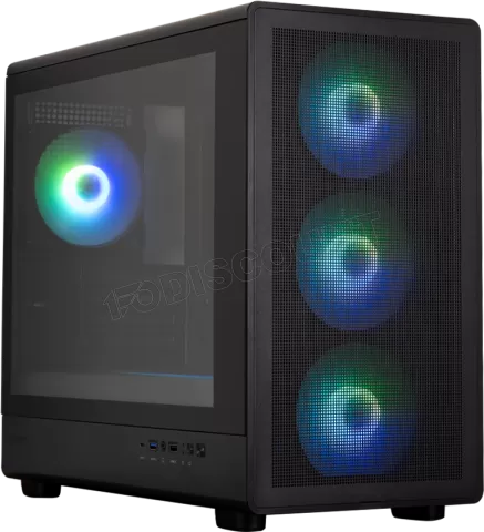 Photo de Boitier Mini Tour Mini ITX Zalman M5  avec panneau vitré (Noir)