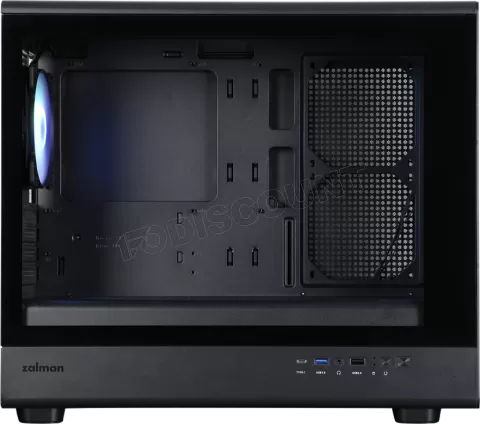 Photo de Boitier Mini Tour Mini ITX Zalman M5  avec panneau vitré (Noir)