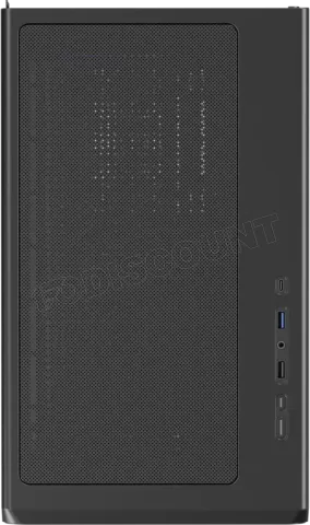 Photo de Boitier Moyen Tour ATX 1stPlayer BR7 RGB avec panneaux vitrés (Noir)