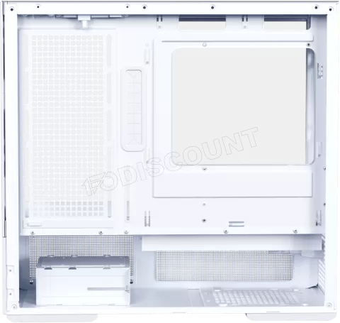 Photo de Boitier Moyen Tour ATX 1stPlayer CV6 RGB avec panneaux vitrés (Blanc)