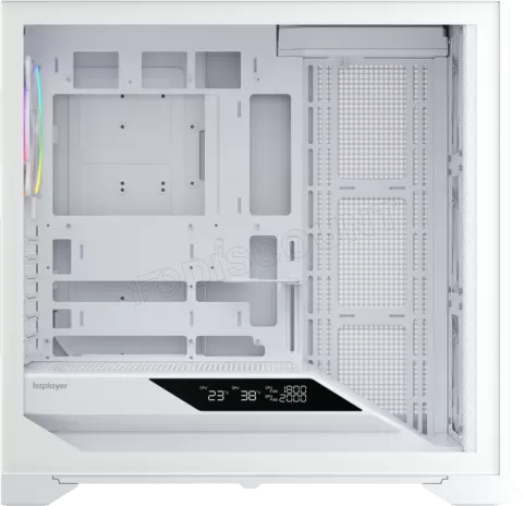 Photo de Boitier Moyen Tour ATX 1stPlayer GP8 RGB avec panneau vitré (Blanc)