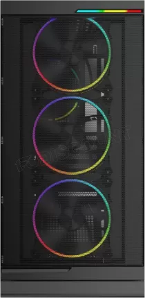 Photo de Boitier Moyen Tour ATX 1stPlayer GP8 RGB avec panneau vitré (Noir)