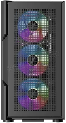 Photo de Boitier Moyen Tour ATX 1stPlayer Trilobite T7-P RGB avec panneau vitré (Noir)
