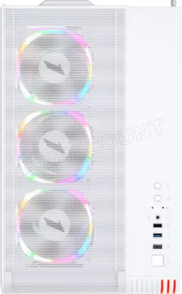 Photo de Boitier Moyen Tour ATX 1stPlayer VT7 RGB avec panneau vitré (Blanc)