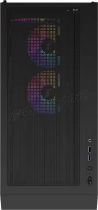 Photo de Boitier Moyen Tour ATX 1stPlayer WD7 RGB avec panneau vitré (Noir)