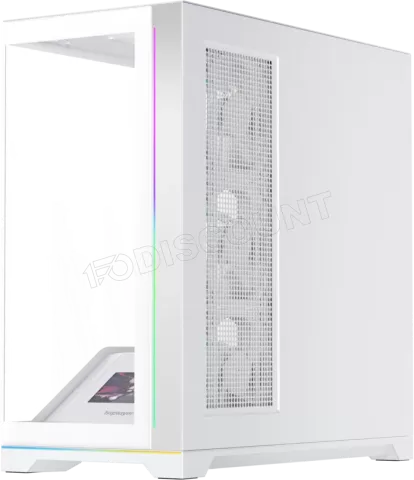Photo de Boitier Moyen Tour ATX 1stPlayer WP8 RGB avec panneaux vitrés (Blanc)