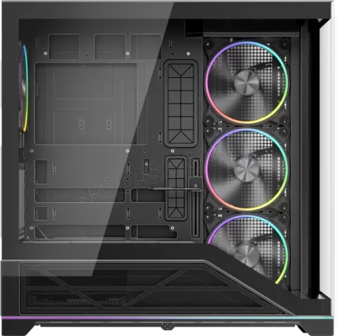 Photo de Boitier Moyen Tour ATX 1stPlayer WP8 RGB avec panneaux vitrés (Noir)