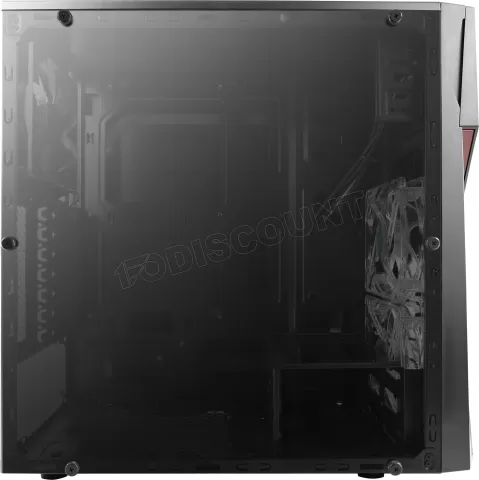 Photo de Boitier Moyen Tour ATX AeroCool CyberX Advance avec fenêtre (Noir)