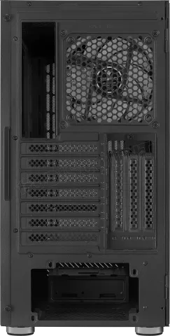 Photo de Boitier Moyen Tour ATX AeroCool Graphite RGB avec panneau vitré (Noir)