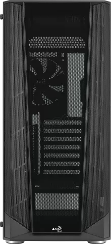 Photo de Boitier Moyen Tour ATX AeroCool Prism v1 avec panneaux vitrés (Noir)