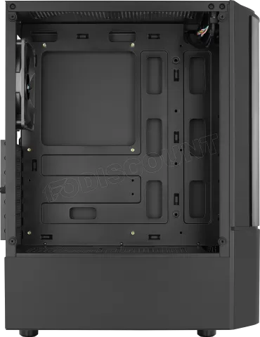 Photo de Boitier Moyen Tour ATX AeroCool Quantum v1 avec panneaux vitrés (Noir)