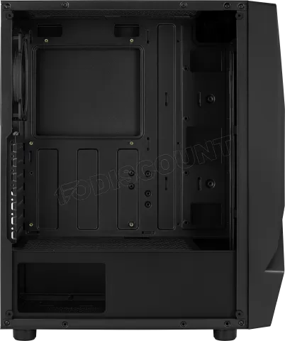 Photo de Boitier Moyen Tour ATX AeroCool Scape V2 RGB avec panneau vitré (Noir)
