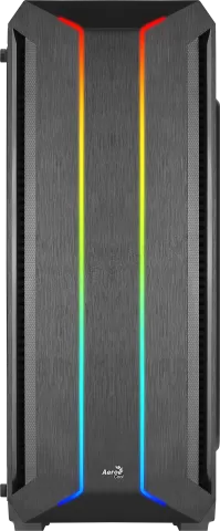 Photo de Boitier Moyen Tour ATX AeroCool Skyline v2 RGB avec panneau vitré (Noir)