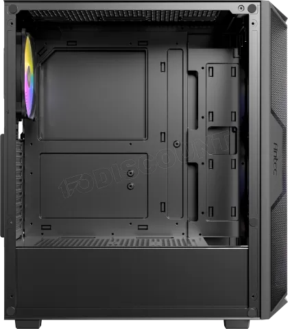 Photo de Boitier Moyen Tour ATX Antec AX61 Elite RGB avec panneau vitré (Noir)