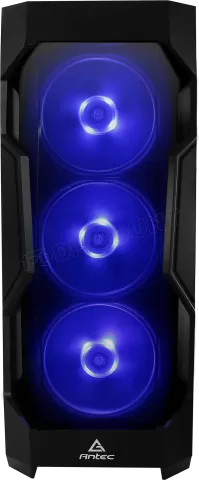 Photo de Boitier Moyen Tour ATX Antec Dark Fleet DF500 RGB avec panneau vitré (Noir)