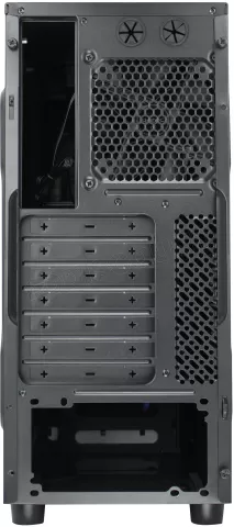 Photo de Boitier Moyen Tour ATX Antec Gaming GX200 Blue avec fenêtre (Noir)