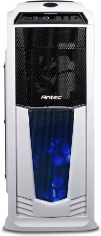 Photo de Boitier Moyen Tour ATX Antec Gaming GX330 avec fenêtre (Blanc)