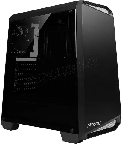 Photo de Boitier Moyen Tour ATX Antec NX100 avec panneau vitré (Noir/Gris)