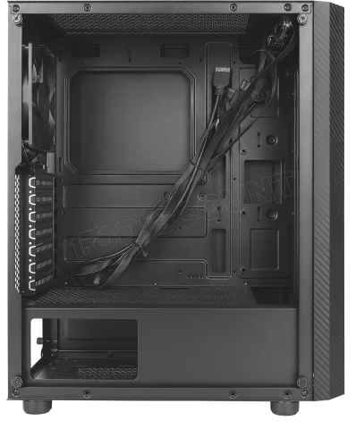 Photo de Boitier Moyen Tour ATX Antec NX230 RGB avec panneau vitré (Noir)