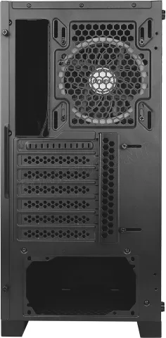 Photo de Boitier Moyen Tour ATX Antec NX400 RGB avec panneau vitré (Noir)