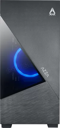 Photo de Boitier Moyen Tour ATX Azza Eclipse RGB avec panneau vitré (Noir)