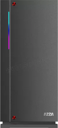 Photo de Boitier Moyen Tour ATX Azza Zircon RGB avec panneau vitré (Noir)