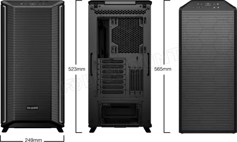 Photo de Boitier Moyen Tour ATX Be Quiet Dark Base 701 RGB avec panneau vitré (Noir)