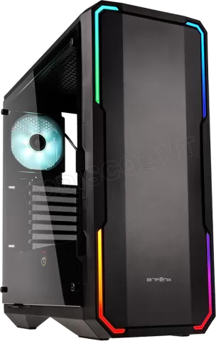 Photo de Boitier Moyen Tour ATX BitFenix Enso RGB avec panneau vitré (Noir)