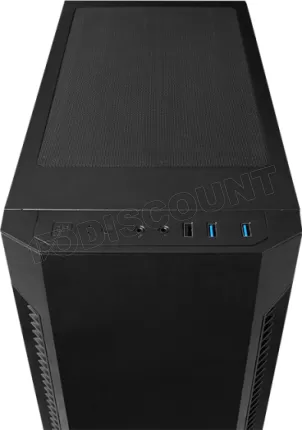 Photo de Boitier Moyen Tour ATX Chieftec Elox (Noir)