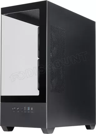 Photo de Boitier Moyen Tour ATX Chieftec Vista GT-01B-OP RGB avec panneau vitré (Noir)