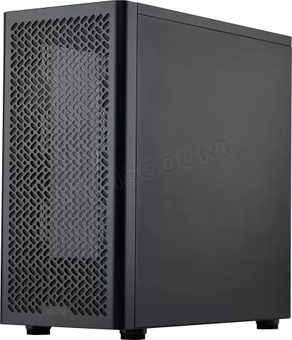 Photo de Boitier Moyen Tour ATX Cooler Master Elite 502 Lite avec panneau vitré (Noir)