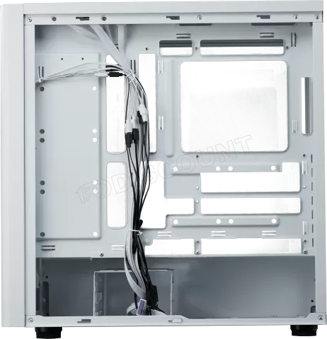 Photo de Boitier Moyen Tour ATX Cooler Master Elite 502 RGB avec panneau vitré (Blanc)