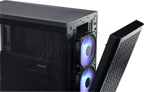 Photo de Boitier Moyen Tour ATX Cooler Master Elite 502 RGB avec panneau vitré (Noir)