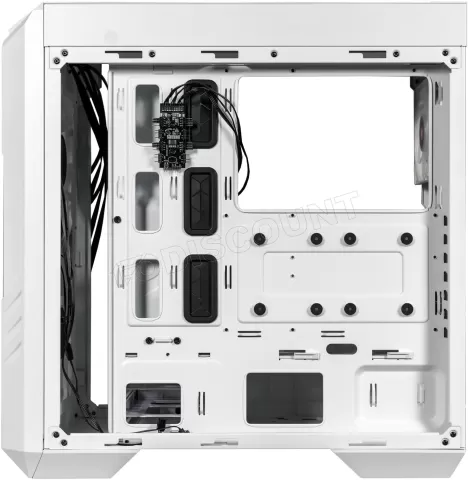 Photo de Boitier Moyen Tour ATX Cooler Master Haf 500 RGB avec panneau vitré (Blanc)