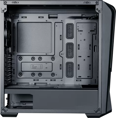 Photo de Boitier Moyen Tour ATX Cooler Master MasterBox 500 RGB avec panneaux vitrés (Noir)