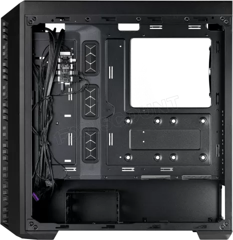 Photo de Boitier Moyen Tour ATX Cooler Master MasterBox 520 avec panneaux vitrés (Noir)