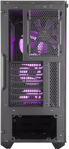 Photo de Boitier Moyen Tour ATX Cooler Master MasterBox MB520 RGB avec panneau vitré (Noir)