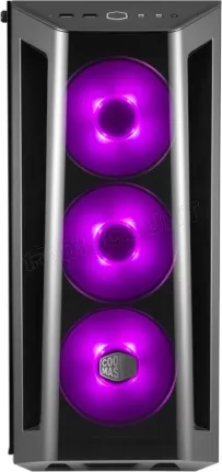 Photo de Boitier Moyen Tour ATX Cooler Master MasterBox MB520 RGB avec panneau vitré (Noir)
