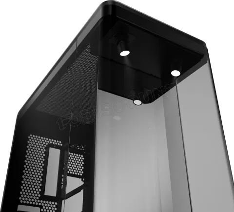 Photo de Boitier Moyen Tour ATX Cooler Master MasterFrame 360 Panorama avec panneaux vitrés (Noir)