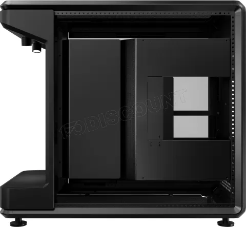 Photo de Boitier Moyen Tour ATX Cooler Master MasterFrame 360 Stage Mirror avec panneaux vitrés (Noir)