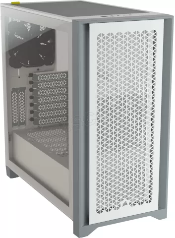 Photo de Boitier Moyen Tour ATX Corsair 4000D Airflow avec panneau vitré (Blanc)