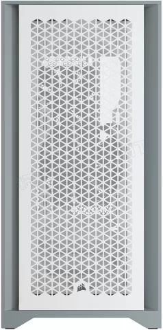 Photo de Boitier Moyen Tour ATX Corsair 4000D Airflow avec panneau vitré (Blanc)