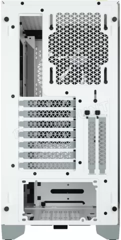 Corsair iCUE 4000X RGB Tempered Glass (Blanc) - Boitier PC - Rue du Commerce