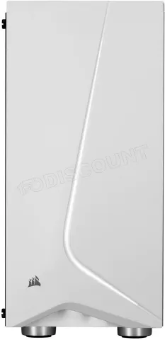 Photo de Boitier Moyen Tour ATX Corsair Carbide Spec-06 avec panneau vitré (Blanc)