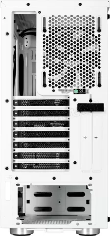 Photo de Boitier Moyen Tour ATX Corsair Carbide Spec-06 avec panneau vitré (Blanc)