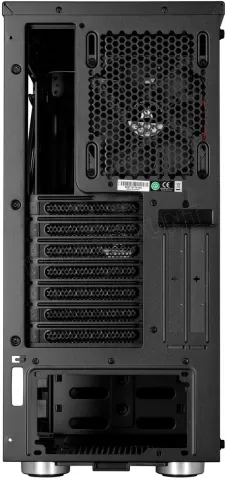 Photo de Boitier Moyen Tour ATX Corsair Carbide Spec-06 avec panneau vitré (Noir/Rouge)