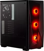 Photo de Boitier Moyen Tour ATX Corsair Carbide Spec-Delta RGB avec panneau vitré (Noir)
