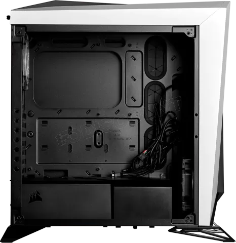 Photo de Boitier Moyen Tour ATX Corsair Carbide Spec Omega RGB avec panneau vitré (Noir/Blanc)